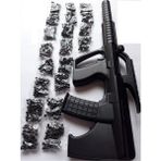 Oyuncakistan Boncuk Mermi Atan Pubg Tüfek 46 cm Sniper + 1000 Mermi Sert Atar - Siyah