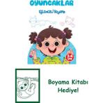 Oyuncaklar – Eğlenceli Boyama + Boyama Kitabı