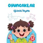 Oyuncaklar - Eğlenceli Boyama - İş Bankası Kültür Yayınları