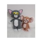 OYUNCAKPARK Bitirim İkili Tom ve Jerry Amigurumi Organik Oyuncak