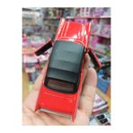 OYUNCAKSAHİLİ CHEVROLET CHEVY 1957 KLASIK MODEL METAL ARABA DİECAST ARABA KAPILAR AÇILIR 12CM KIRMIZI