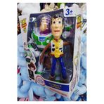 OYUNCAKSAHİLİ Oyuncak Hikayesi Toystory Kovboy Sheriff Woody ve Buzz Lıghtyear Elektronik ışıklı sesli 2li Robot