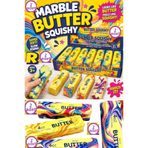 OYUNCAKSAHİLİ Tereyağı Butter Squishy 2 Adet Birden Renkli Çizgili Slow Rising Sukuşi Yavaş Yükselir Viral Tereyağ Skuşi
