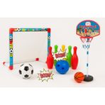 Oyuncakzade Futbol Kalesi + Ayaklı Basketbol Potası Erkek Çocuk Oyuncakları Oyuncak ve Bowling 🎳