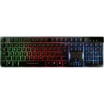 Oyuncu Rgb Işıklı USB Kablolu Klavye + Mouse Set Mekanik Hisli Klavye Win 10/11 - kablolu USB