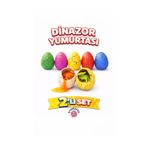 OYUNKAFASI 2 Adet Suda Büyüyen Dinozor Yumurtası –3 cm Çatlayan Sürpriz Dinozor Yumurta