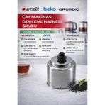 ÖZ BEYAZ EŞYA _arçelik_cfm 9147 B Çay Filtre Kahve Makinası Demleme Haznesı Grubu