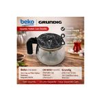 ÖZ BEYAZ EŞYA BEKO CFM 8147 I ÇAY MAKİNASI CAM DEMLİK