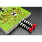 Oz Büyücüsü Temalı Kitap Ayracı – Çizgili Bacak Tasarımı