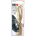 Öz-El Bej 3 Mm 60 Cm Yuvarlak Ayakkabı Bağı, Bir Çift Ayakkabı Bağcığı 990 072