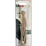 Öz-El Bej Rengi 3 Mm 75 Cm Yuvarlak Ayakkabı Bağı, Bir Çift Ayakkabı Bağcığı 990 075