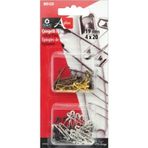 Öz-El Çengelli Iğne Seti 19 Mm Metal, Altın Rengi, Bronz Renk, Metalik 4 Adet Farklı Renk 800 420