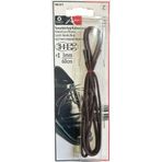 Öz-El Kahverengi 3 Mm 60 Cm Yuvarlak Ayakkabı Bağı, Bir Çift Ayakkabı Bağcığı 990 071