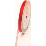 Öz-El Mini Makara Kırmızı Organze Kurdele, Paketlik Kurdele, 1 Cm 5 Mt 125 007