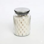 Öz Home Cam Kavanoz Vakumlu Metal Kapak - Şeffaf - Natürel - 1 - 900 ml