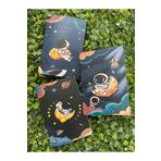 ÖZ KIRTASİYE 3'LÜ ASTRONOT DEFTER ÇİZGİSİZ 10X15 hediyelik defter seti 32 yaprak