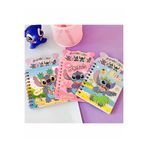 ÖZ OFİS Stitch Ayraçlı Stickerlı Not Defteri 8 Sayfa Sticker 16 Sayfa Not Defteri Tekli