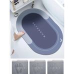 Öz Ticaret Sihirli Su Emici Banyo Paspası Kaymaz Tabanlı Abdest Paspası 3,5 mm 40X60 Bnypsps