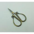 Ozan Tuhafiye Bronz Vintage Kuğu Şekilli Dikiş Nakış Makası 12 x 7,5 cm Çok Amaçlı