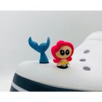 Ozan Tuhafiye Crocs 3D Jibbitz Terlik Süsü 2 Parça 3 Boyutlu JBB0685-686 - Mavi