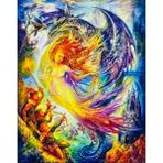 Ozan Tuhafiye Hı Stone 5d Elmas Boncuk Taş Işleme Mozaik Goblen Kit 30X40CM GD71021