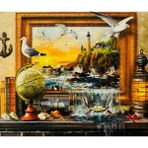 Ozan Tuhafiye Hı Stone 5d Elmas Boncuk Taş Işleme Mozaik Goblen Kit 50X40CM GC84279