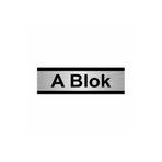 Özarslan Dizayn A Blok 5x20 cm Gümüş Renk Metal Yönlendirme Levhası