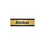 Özarslan Dizayn Ambar 5x20 cm Altın Renk Metal Yönlendirme Levhası