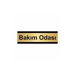 Özarslan Dizayn Bakım Odası 5x20 cm Altın Renk Metal Yönlendirme Levhası