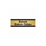 Özarslan Dizayn Bebek Bakım Odası 5x20 cm Altın Renk Metal Yönlendirme Levhası