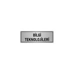 Özarslan Dizayn Bilgi Teknolojileri 5x20 cm Gümüş Renk Metal Yönlendirme Levhası