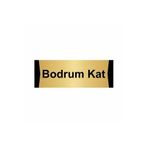 Özarslan Dizayn Bodrum Kat 10x20 cm Altın Renk Metal Yönlendirme Levhası