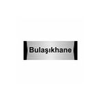 Özarslan Dizayn Bulaşıkhane 10x20 cm Gümüş Renk Metal Yönlendirme Levhası