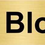Özarslan Dizayn D Blok 10x20 cm Altın Renk Metal Yönlendirme Levhası