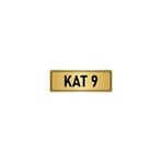 Özarslan Dizayn Departman Kapı İsimliği 9. Kat 10x20 cm Altın Renk Metal Yönlendirme Levhası