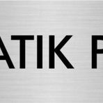Özarslan Dizayn Departman Kapı İsimliği Atık Pil 5x20 cm Gümüş Renk Metal Yönlendirme Levhası