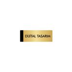 Özarslan Dizayn Departman Kapı İsimliği Dijital Tasarım 5x20 cm Altın Renk Metal Yönlendirme Levhası