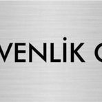 Özarslan Dizayn Departman Kapı İsimliği Güvenlik Odası 7x20 cm Gümüş Renk Metal Yönlendirme Levhası