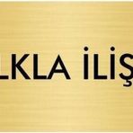 Özarslan Dizayn Departman Kapı İsimliği Halkla İlişkiler 10x20 cm Altın Renk Metal Yönlendirme Levhası