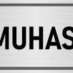 Özarslan Dizayn Departman Kapı İsimliği Ön Muhasebe 7x20 cm Gümüş Renk Metal Yönlendirme Levhası