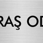 Özarslan Dizayn Departman Kapı İsimliği Tıraş Odası 10x20 cm Gümüş Renk Metal Yönlendirme Levhası
