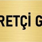 Özarslan Dizayn Departman Kapı İsimliği Ziyaretçi Girişi 5x20 cm Altın Renk Metal Yönlendirme Levhası