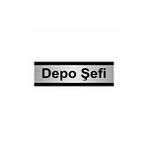 Özarslan Dizayn Depo Şefi 5x20 cm Gümüş Renk Metal Yönlendirme Levhası