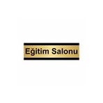 Özarslan Dizayn Eğitim Salonu 5x20 cm Altın Renk Metal Yönlendirme Levhası