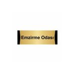 Özarslan Dizayn Emzirme Odası 7x20 cm Altın Renk Metal Yönlendirme Levhası