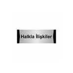Özarslan Dizayn Halkla İlişkiler 10x20 cm Gümüş Renk Metal Yönlendirme Levhası