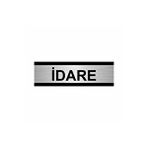 Özarslan Dizayn İdare 5x20 cm Gümüş Renk Metal Yönlendirme Levhası