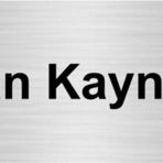 Özarslan Dizayn İnsan Kaynakları 10x20 cm Gümüş Renk Metal Yönlendirme Levhası