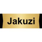 Özarslan Dizayn Jakuzi 10x20 cm Altın Renk Metal Yönlendirme Levhası
