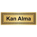 Özarslan Dizayn Kan Alma 7x20 cm Altın Renk Metal Yönlendirme Levhası